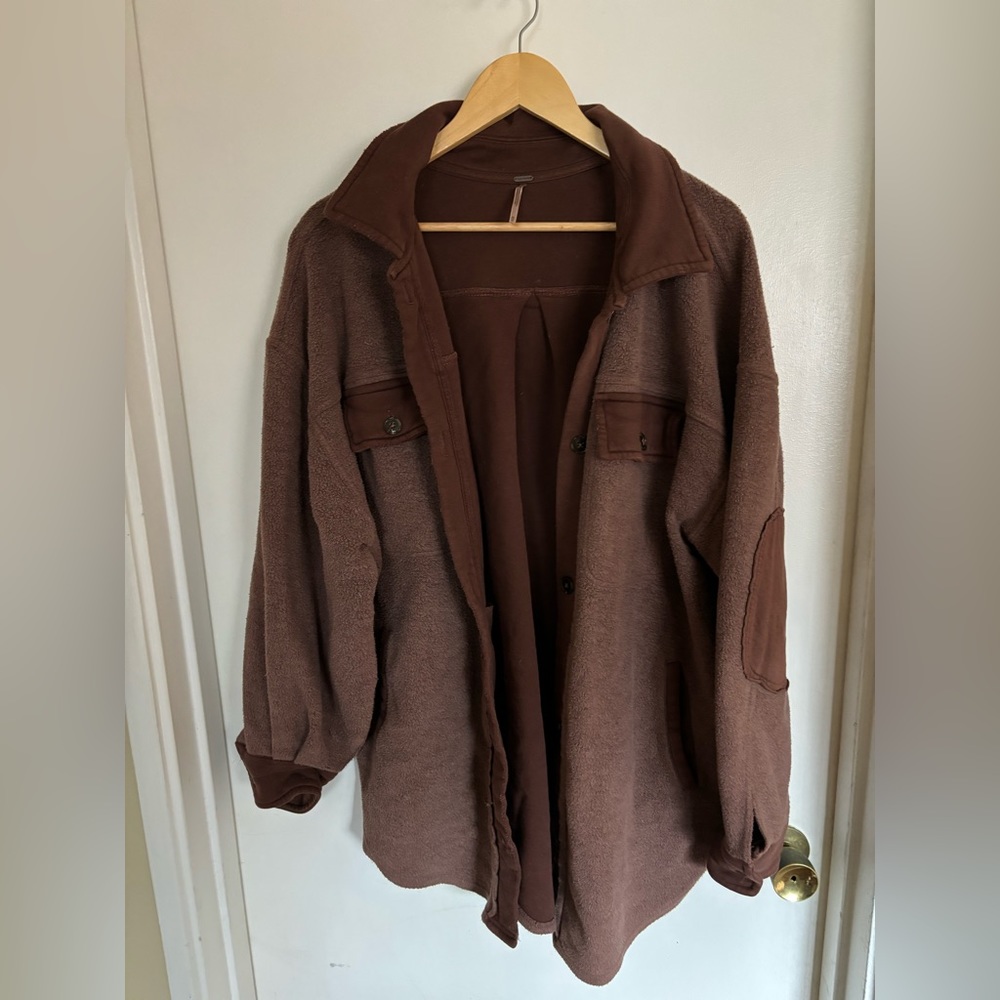 Free People Brown Ruby Jacket size Medium